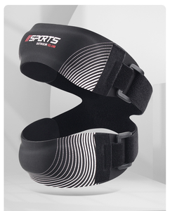 Rodillera Deportiva Ajustable y Transpirable con Soporte de Silicona para Correr y Saltar, con Almohadilla de Compresión para la Rótula - Product Image 1