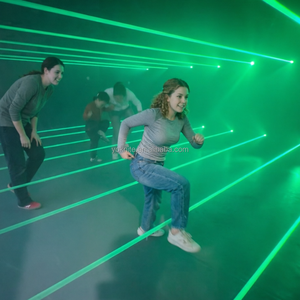 Parc d'attractions commercial intérieur, jeu de labyrinthe laser multijoueur avec matériaux en plastique et silicone - Défi d'évasion actif - Product Image 4