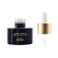 Flacon compte-gouttes carré en verre 30 ml vide pour huiles essentielles et sérums, contenant cosmétique en verre avec bouchon compte-gouttes, emballage pour soins de la peau