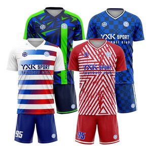 Jersey Sepak Bola Custom Original Grosir Luson, Bernapas, Cetak Digital, Cepat Kering, Kerah V, Lengan Pendek, 100% Poliester, Pria - Product Image 6