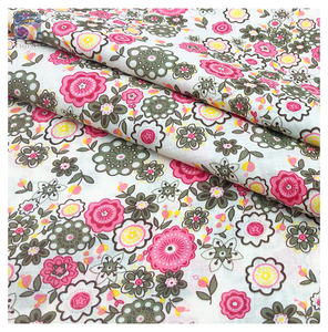 Tissu en coton floral imprimé pigmenté <span class=keywords><strong>Tana</strong></span>, tissu en coton floral pour robe, personnalisé, 100% coton, chemise en popeline, tissu tissé peigné - Product Image 5