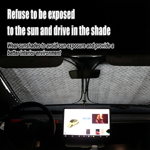 8 pièces <span class=keywords><strong>Pare</strong></span>-soleil de confidentialité pour voiture Tesla Model Y, rideau de <span class=keywords><strong>camping</strong></span> anti-UV pliable, ajustement parfait à 100 % pour vitres de voiture - Product Image 5