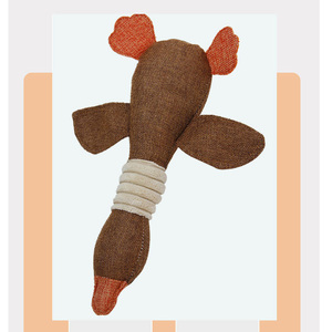 Commercio all'ingrosso morbido anatra volante cigolante peluche giocattolo per cani fornitore di animali domestici - Product Image 6