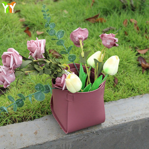 Vasi <span class=keywords><strong>per</strong></span> <span class=keywords><strong>piante</strong></span> in ecopelle avvolti <span class=keywords><strong>da</strong></span> giardino vaso porta vasi con fiori <span class=keywords><strong>per</strong></span> interni moderna copertura <span class=keywords><strong>per</strong></span> vaso - Product Image 4