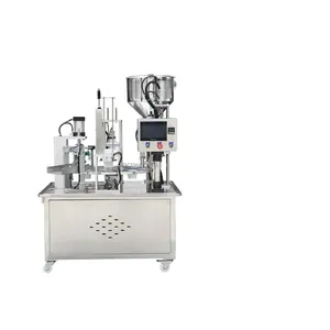 Hot sale Cheap Semi Automatic 10-300ML Custom Design Weighing Filling Plastic Pellet fertilizer feed cup Packing Machine