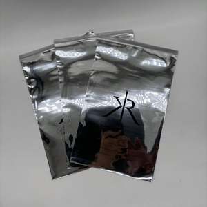 Custom LOGO Eco-Friendly Waterproof Metallic Poly Shipping Mailer <b>Silver</b> Mailing <b>Bags</b> for Socks <b>and</b> Fur - Product Image 6