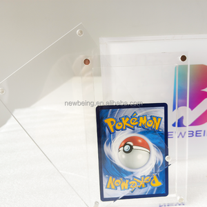 Estuche de un solo paquete de refuerzo japonés para <span class=keywords><strong>Pokemon</strong></span> acrílico transparente con imán para exposición - Product Image 1