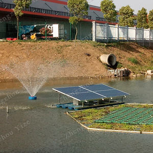 Pompe à eau solaire électrique à roue hydraulique à grande vitesse, aérateur d'étang de pêche, équipement aquatique - Product Image 4