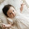Robes pour filles Boutique Carriage, manches courtes, longueur genou, robe smockée pour bébé fille avec <span class=keywords><strong>col</strong></span> Peter Pan - Product Image 4