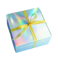 Caja de Regalo de Cartón Reciclable Personalizada con Cierre Magnético y Forro de Esponja para Teléfono Móvil y Reloj Inteligente - Cumpleaños
