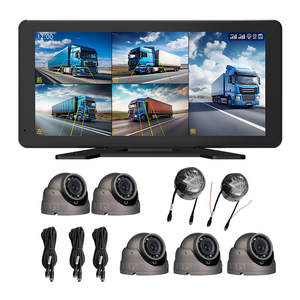 STWEI Enregistreur de Conduite pour Camion Étanche 4G 5 Canaux avec Suivi en Temps Réel, Moniteur Vidéo HD, ADAS, Vision Nocturne et Écran Partagé 10.36 pouces - Product Image 1