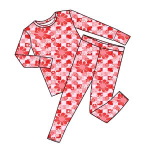 Conjuntos de Ropa Lavables de Poliéster/Algodón con Estampado Personalizado para Niñas, Manga Larga y Pantalón Largo, Marca FANCY MONKEY, Venta al Por Mayor - Product Image 4