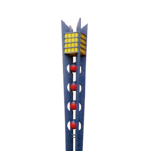 Lampadaire de jardin extérieur en laiton, LED blanc chaud, IP66, AC 220V, alimenté par énergie solaire, détecteur de mouvement, semi-encastré, garantie 10 ans - Product Image 1