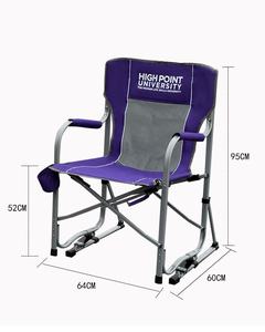 Silla Plegable Portátil de Acero para Exteriores, Viajes, Camping, Jardín, Playa, Parque, Escuela, Pesca <span class=keywords><strong>y</strong></span> Picnic - Product Image 1