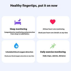 Nouvel anneau intelligent étanche en acier inoxydable Symbian mode multi-mouvement surveillance de la santé pour la fréquence cardiaque oxygène sanguin sommeil - Product Image 3