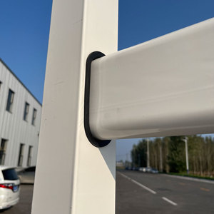 Phong Cách Hiện Đại Trang Trại Hàng Rào Nhà Máy Của Hot Bán Vinyl Trang Trại Đường Sắt Cho Dê Và Ngựa Nuôi 4 Trellis & Cổng - Product Image 6