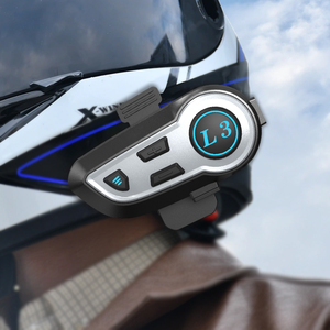 Voiture mikrofon sepeda motor tahan air, Headset Bluetooth interkom <span class=keywords><strong>5.0</strong></span> meter 500 helm sepeda motor tahan air - Product Image 2
