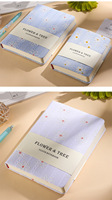 Carnet en tissu Little Daisy A6 Super épais Simple Journal créatif culturel