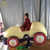 Spectacle de conduite pour adultes ambulance gonflable voiture marionnette nouveau style costume