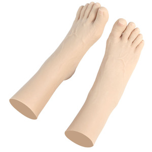 Couvre-pied prothétique en silicone résistant à l'usure semblable à <span class=keywords><strong>une</strong></span> chaussure pleine longueur de vente chaude de haute simulation pour personne handicapée - Product Image 4