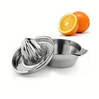 Handmatige citruspers van roestvrij staal 304