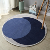 Tapis et ensembles de tapis abstraits fabriqués à la machine, à poils moyens, lavables, vente en gros à prix abordable