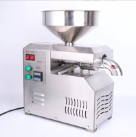 Machine de pressage à froid et à chaud automatique pour huile de tournesol, de colza, de soja, d'arachide et d'olive, en acier inoxydable, à économie d'énergie