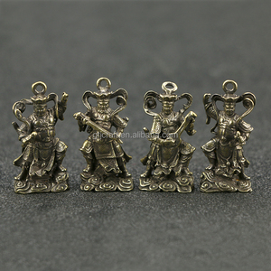 <span class=keywords><strong>Achat</strong></span> en gros de quatre statues des Rois Divins en cuivre pur avec placage <span class=keywords><strong>or</strong></span> pour les arts décoratifs - Product Image 1