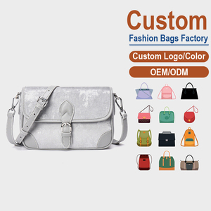 Bolso Cuadrado Pequeño de Cuero Genuino Vintage Directo de Fábrica, Bolso Bandolera de Piel de Vacuno con Textura Esmerilada - Product Image 1