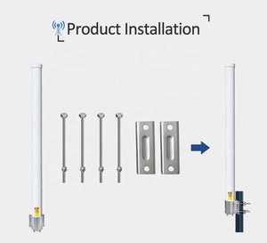 Antenne Wi-Fi double bande 2,4 GHz/5,8 GHz 10dBi en fibre de verre pour extérieur, longue portée 50 m, pour réseau sans fil CW-20240425102 – Prix usine - Product Image 6