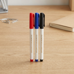 Marqueurs et surligneurs 3P noirs et bleus pour ennemis - Product Image 2