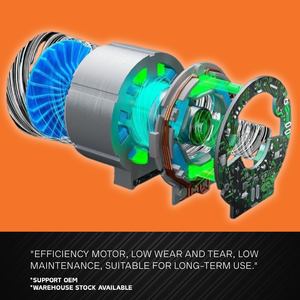 Clé à chocs sans fil professionnelle 20V MAX Brushless 650Nm à couple élevé pour l'automobile, les camions et les équipements lourds - Product Image 5