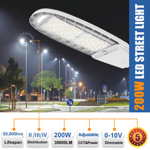 Lampe LED extérieure intelligente étanche IP65 en aluminium, 70W, 100W, 135W, 200W, pour jardin, en stock aux États-Unis - Product Image 2