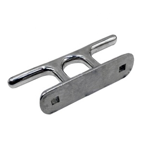 Paslanmaz Çelik 316 Denizcilik Çift Çapraz <span class=keywords><strong>Bollard</strong></span> İskele Bağlama Kelepçesi 10 İnç Düz 90 Derece Tekne Donanım Aksesuarları - Product Image 5