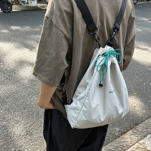 Wholesale Custom Logo Fashion Waterproof Zipper Nylon Female Geometric Arcuate Shoulder Strap Interior Compartment Swimming - Product Image 4