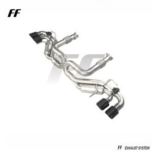 Thép không gỉ hệ thống ống xả catback cho Corvette C8 với van hiệu suất cao Tự động điều chỉnh các bộ phận đường ống - Product Image 3