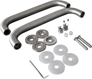 8 \ "hiện đại rắn brass Glass vòi hoa sen cửa xử lý cho ngoài trời Mall hoặc Hall sử dụng phòng tắm với kim loại máy giặt - Product Image 6