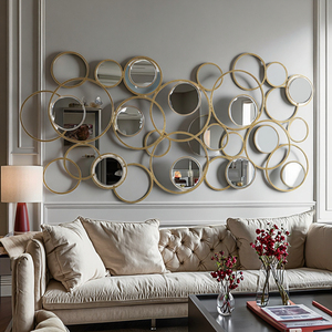 Décoration <span class=keywords><strong>murale</strong></span> <span class=keywords><strong>en</strong></span> <span class=keywords><strong>métal</strong></span> Vente <span class=keywords><strong>en</strong></span> gros 2025 Home Accent 85.73*5.08*50.8CM <span class=keywords><strong>Bleu</strong></span> Blanc Or Décoration <span class=keywords><strong>en</strong></span> <span class=keywords><strong>métal</strong></span> pour mur - Product Image 5