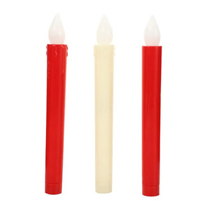 Bougies coniques sans flamme à <span class=keywords><strong>LED</strong></span>, 12 pièces, bougies coniques à piles, lumière de <span class=keywords><strong>fenêtre</strong></span> scintillante - Product Image 1