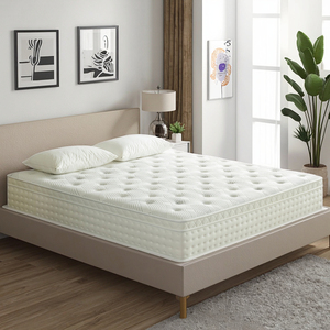 135*190*27CM/135*200*27CM arrotolato materasso traspirante in scatola di lattice Memory Foam ibrido 5 zonato materasso a molle - Product Image 1