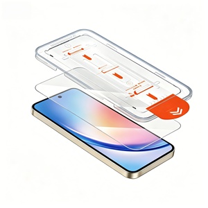 Protector de Pantalla de Vidrio Templado 9H Silk para Teléfono, Fácil Instalación, Sin Polvo, para Samsung A17 A35 A55 A16 A26 A36 Z Fold 7 <span class=keywords><strong>6</strong></span> 5 - Product Image 1