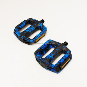 Pédales de vélo de montagne larges, plates, antidérapantes, à motif anti-éclaboussures, en nylon, <span class=keywords><strong>133X</strong></span> - Product Image 5