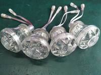 Lumières LED Pixel RGB Intelligentes Cabochon Turbo 60mm UCS2903 9LEDs DC24V IP68 PVC Points Lumineux pour Manèges de Divertissement Carnaval