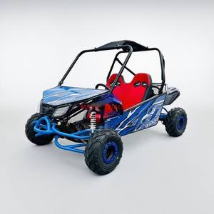 Go Kart Eléctrico de 2 Plazas, Vehículo Todoterreno de Doble Asiento para Entretenimiento Familiar al Aire Libre y Deportes de Ocio - Product Image 1
