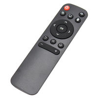 Télécommande TV IR RF noire à 15 boutons, télécommande infrarouge pour décodeur, compatible avec le projecteur HY320 Hy300