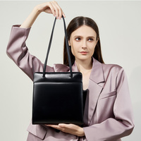 Sac à bandoulière en cuir véritable pour femme, fabrication OEM, marque privée, haute qualité, sac fourre-tout vintage, sac sous le bras personnalisé