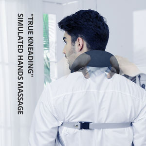 Prodotti per il massaggio del collo 2024 Cordless schiena collo spalla massaggiatore collo quotidiano sollievo elettrico Shiatsu macchina per massaggio per digitopressione - Product Image 4