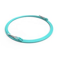 LCPC-LCPC 3.0mm kabel Patch serat optik OM3 dupleks Uniboot dengan konektor FC & SC untuk FTTH & panjang gelombang jaringan