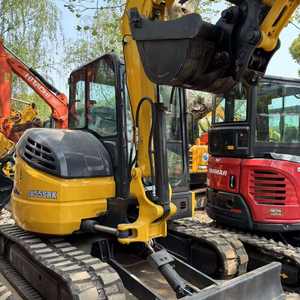 מיני מחפרון משומש קובלקו SK55 הבחירה הטובה ביותר מקורי מיפן זחלי 5 טון קובלקו SK55 מחפרון משומש 5 טון - Product Image 1