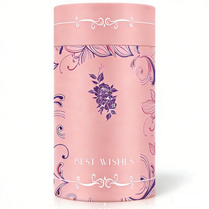High-quality Cylinder <b>Box</b> for Wine Glass Storage Custom Logo Round Packaging Tube <b>Christmas</b> <b>gift</b> <b>box</b> Valentine's Day <b>gift</b> - Product Image 1